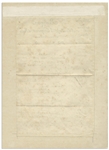 Napoleon Bonaparte Military Document Signed in 1812 as Emperor of France
